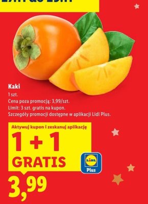 Kaki promocja w Lidl