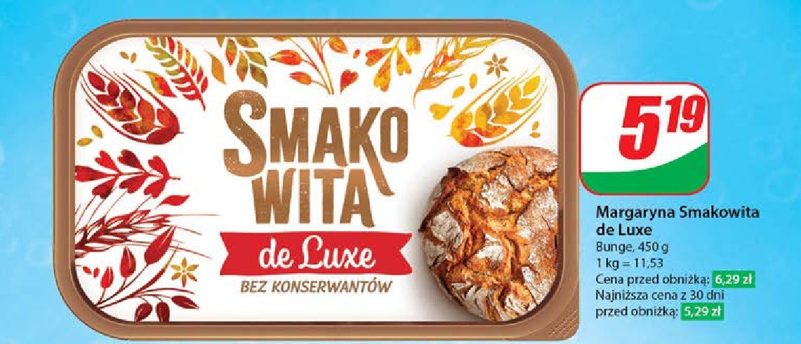 Margaryna Smakowita de luxe promocja