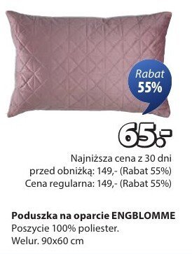 Poduszka na oparcie ENGBLOMME promocja w Jysk