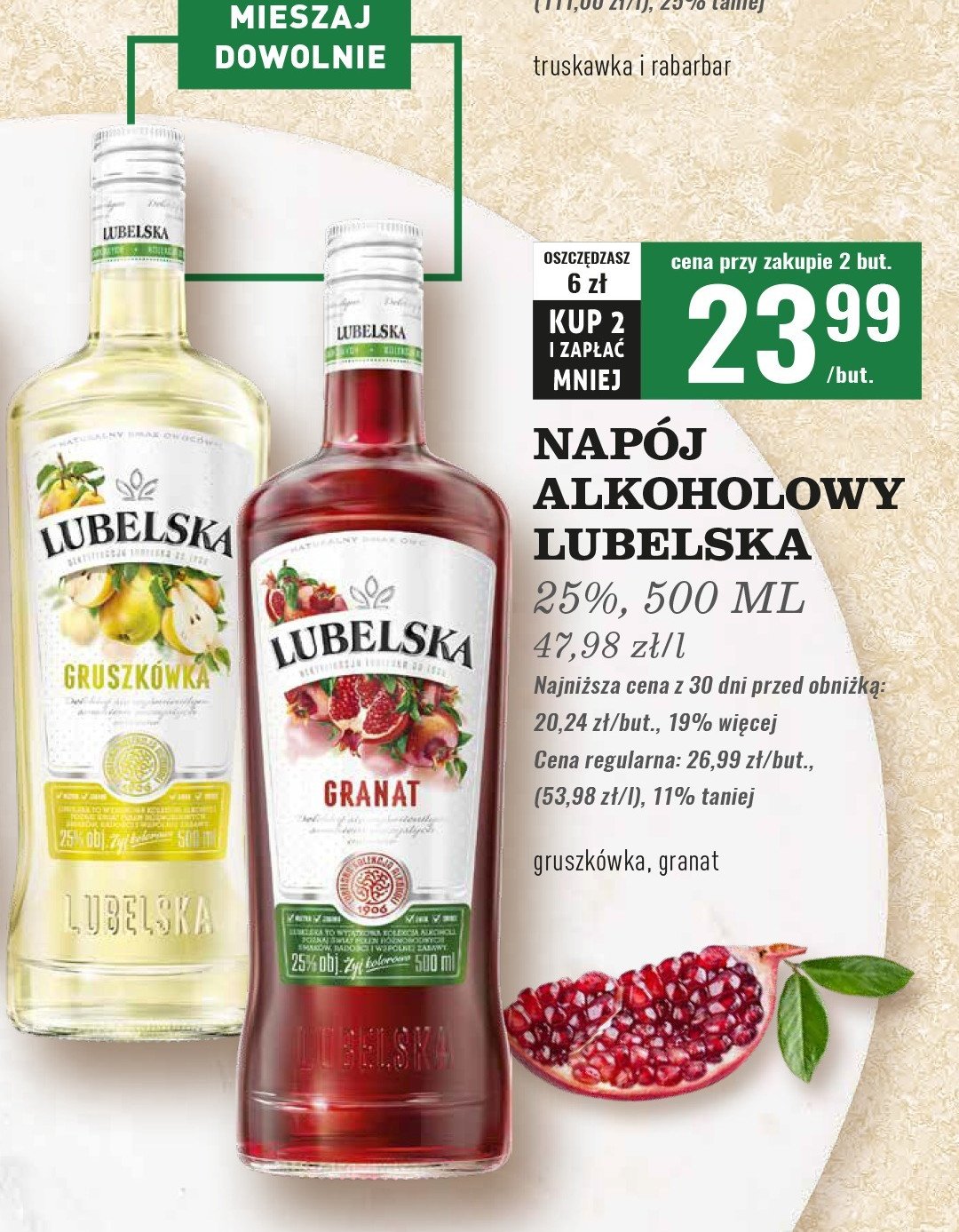 W贸dka Lubelska gruszk贸wka promocja