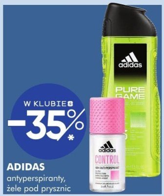 Antyperspiranty, żele pod prysznic ADIDAS promocja w Super-Pharm
