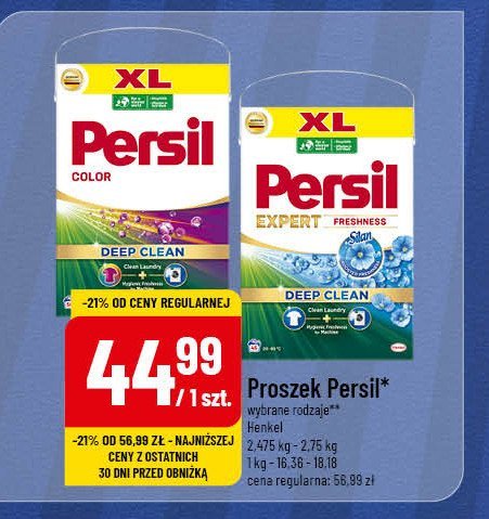 Żel do prania deep clean Persil color gel promocja w POLOmarket