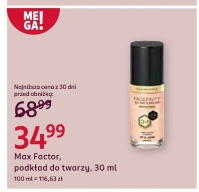 Podkład do twarzy promocja w Rossmann