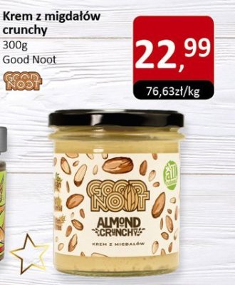 Krem z migdałów crunchy Good Noot promocja w Market Point