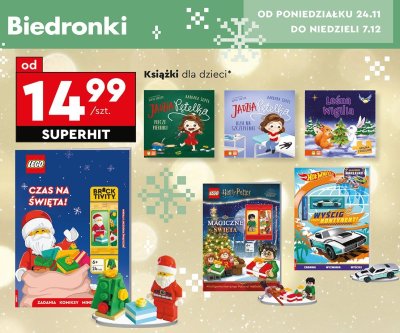 Książki dla dzieci Jadzia Pętelka Piecze pierniki promocja w Biedronka