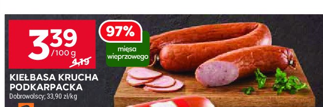 Kie艂basa krucha podkarpacka Dobrowolscy promocja