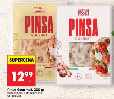 Pinsa Gourmet, 230g pełnoziarnista promocja w Biedronka