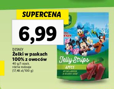 Żelki disney apple promocja