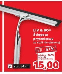 Ściągacz prysznicowy Liv & bo promocja