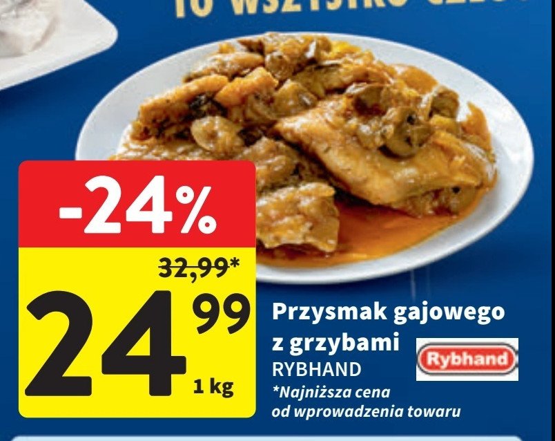 Przysmak gajowego Rybhand promocja w Intermarche