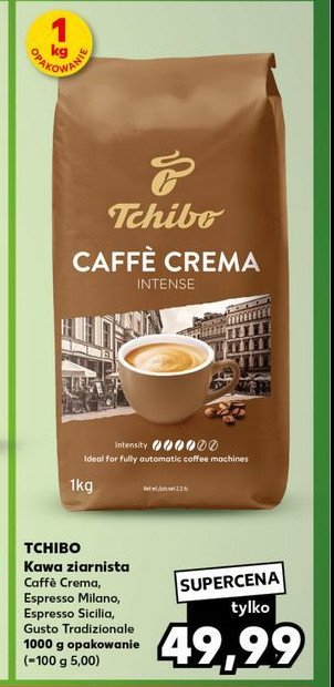 Kawa Tchibo caffe crema intense Tchibo cafe promocja