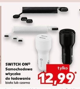 Wtyczka samochodowa do 艂adowania czarna Switch on promocja