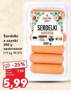 Serdelki z szynki K-classic st膮d takie dobre! promocja
