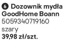 Dozownik mydła GoodHome Boann promocja w Castorama