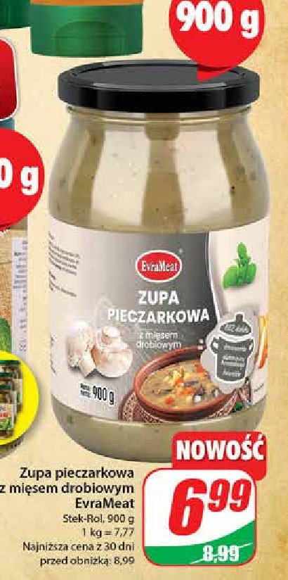 Zupa pieczarkowa z mi臋sem drobiowym Evrameat promocja