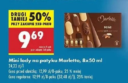 Lody mini Marletto promocja