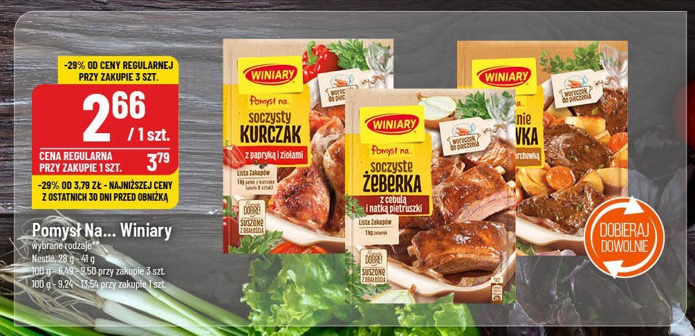 Karkówkę z ziemniakami i marchewką Winiary pomysł na ... promocja