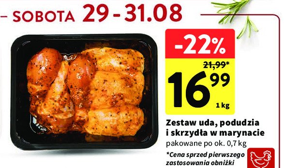 Zestaw grillowy z kurczaka w marynacie promocja