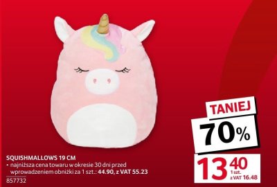 Squishmallows 19 cm promocja w Selgros