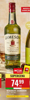 Whiskey Jameson promocja w Biedronka