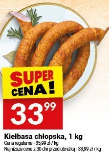 Kiełbasa chłopska promocja w Twój Market