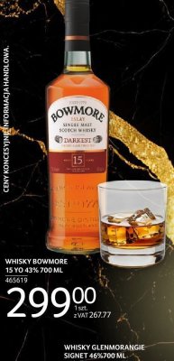 Whisky Glenmorangie Signet 46% 700 ML promocja w Selgros