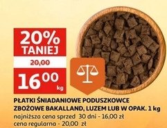 P艂atki muszelki czekoladowe Bakalland promocja