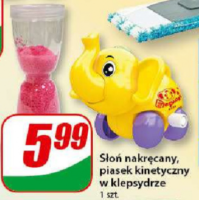Słoń nakręcany promocja