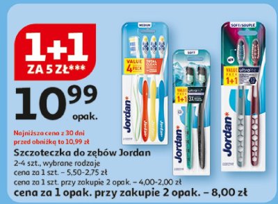 Szczoteczka do zębów Jordan promocja w Auchan
