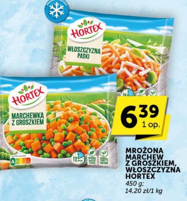 Marchewka z Groszkiem Hortex promocja w Euro Sklep