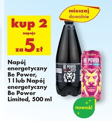 Napój energetyczny japan zero Be power promocja
