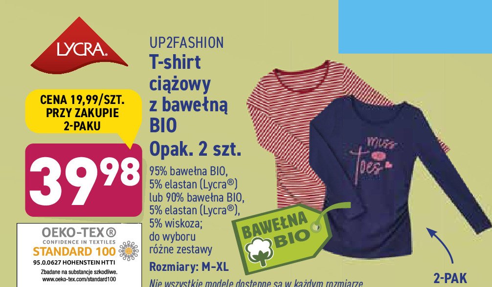 T-shirt damski ci膮偶owy m-xl Up2fashion promocja