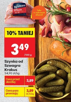 Szynka od Szwagra  promocja w Biedronka