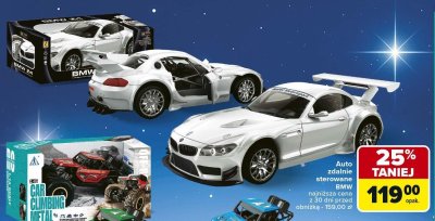 Auto terenowe z wysokim zawieszeniem promocja w Carrefour