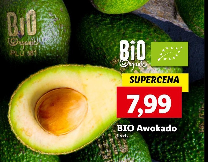 Awokado bio promocja