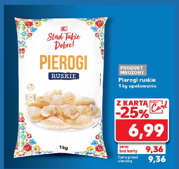 Pierogi ruskie K-classic promocja