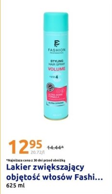 Lakier zwiększający objętość włosów Fashion promocja w Action