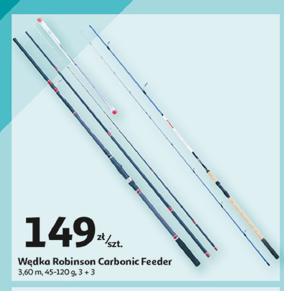 Wędka carbonic feeder 3.60 m 45-120 g ROBINSON ROBINSON 1 promocja