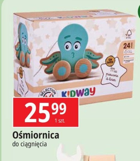 Ośmiornica do ciągnięcia Kidway promocja