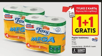 Papier toaletowy FOXY Mega promocja w Intermarche