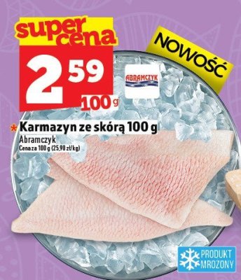 Karmazyn ze skórą 100 g Abramczyk promocja w TOPAZ