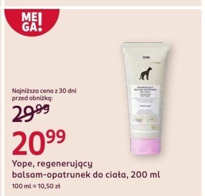Regenerujący balsam-opatrunek do ciała  promocja w Rossmann