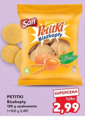Petitki Biszkoptowe promocja w Kaufland