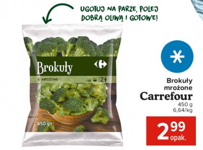 Brokuły mrożone Carrefour promocja