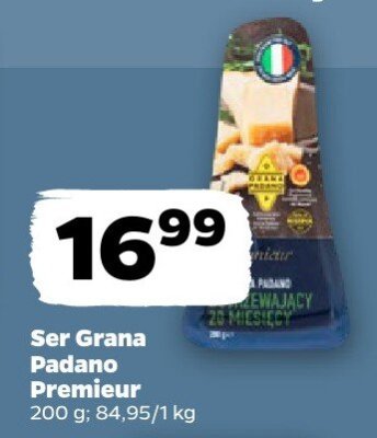 Ser Grana Padano Premieur promocja w Netto