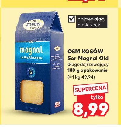 Ser magnal old Osm kos贸w lacki promocja