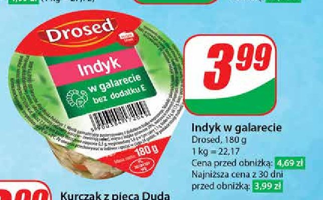 Indyk w galarecie Drosed promocja