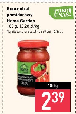 Koncentrat pomidorowy Home garden promocja