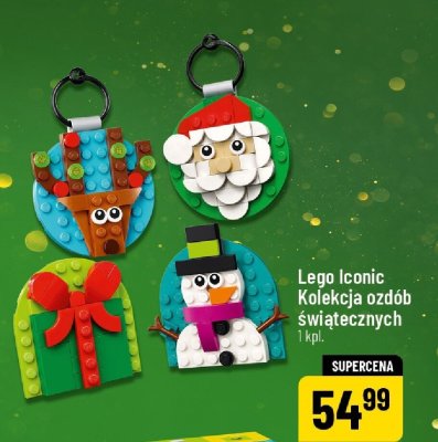 Lego Iconic Kolekcja ozdób świątecznych promocja w POLOmarket