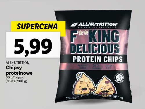 Chipsy proteinowe Allnutrition promocja